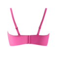 thumbnail image 5 of PLHWHYQ Solid Color Seamless Racerback Bra with Front Closure & Adjustable Straps, Comfort Lightweight Support Everyday Push-Up Bra for Women B-Hot Pink 85AB, 5 of 5