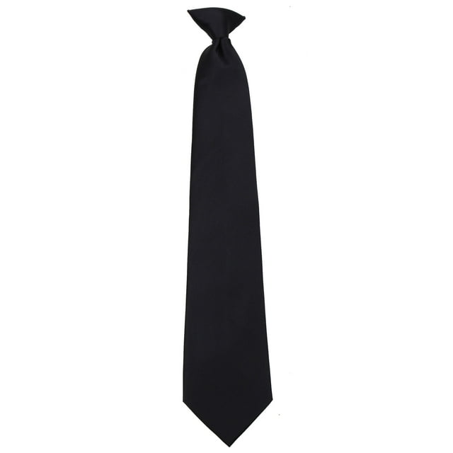 Mens Extra Long Big and Tall XL Solid Color Clip On Easy to Remove Clip ...