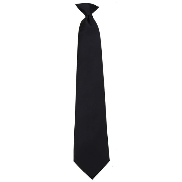 Buyyourties - Mens Extra Long Big and Tall XL Solid Color Clip On Easy ...
