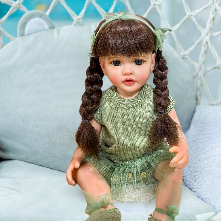 55 Cm Fashion Princess Silicone Vinyi Take Bath Baby Toys Reborn