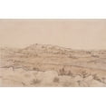thumbnail image 3 of Vincent van Gogh 14x11 Black Modern Framed Museum Art Print Titled - The Plain of La Crau (1888), 3 of 5