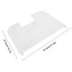 thumbnail image 2 of Foldable Sink Basin Top Cover Silicone Makeup Brush Cleaning Mat Makeup Tools Bathroom Sink Organizer Countertop, 2 of 4