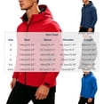thumbnail image 4 of Full Zip Hooded Jacket for Men,Lightweight Windproof Waterproof Outdoor Casual Rain Coat with Front Pockets and Adjustable Cuffs, 4 of 6