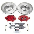 thumbnail image 2 of PowerStop Front Z26 Street Warrior Brake Pad and Rotor Kit with Red Powder Coated Calipers Fits: MERCEDES-BENZ Select Models KC5118-26, 2 of 4