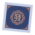 thumbnail image 2 of Tapete de mesa de Mahjong con reducción de ruido, 31,50'' x 31,50'', antideslizante azul un, 2 of 9