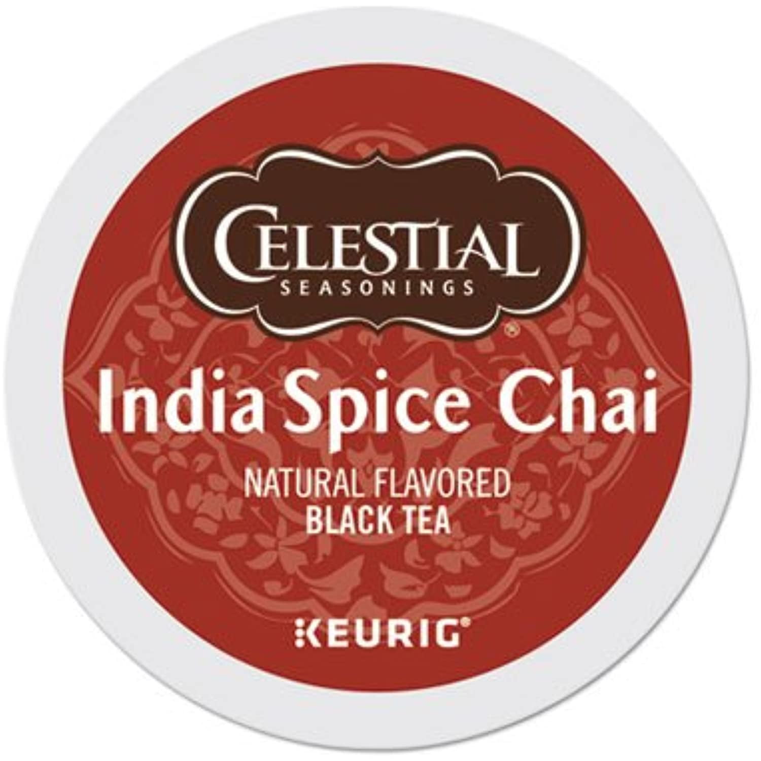 Celestial Seasonings India Spice Chai Natural Flavored Black Tea Single