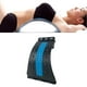 thumbnail image 5 of Tabla masajeadora de espalda con nivel ajustable, plataforma para columna vertebral, 3 niveles, azul y negro, 5 of 14