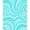 Blue, Pattern 1, variant on ODIKA 4'x6' Machine Washable Non-Slip Area Rug, Labyrinth Knot Continuous Path Mosaic High Traffic Rug, Blue, 534832