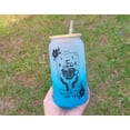 thumbnail image 3 of The Tea Tarot Card Glass Can | 16 oz Can Glass | Witch Gift | Tea Cup, 3 of 6
