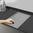thumbnail image 6 of Miumaeov 10" Drop-in Kitchen Sink Stainless Steel Single Bowl Bar Sink with Foldable Faucet and Lid for Homes Restaurants 16.9x9.8x8.7in, 6 of 14