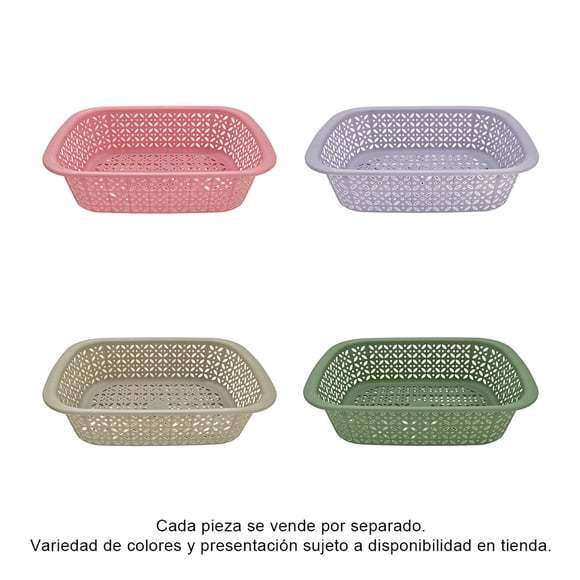 Canasta Prichos Organizadora de plástico 1 Pieza