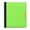 Green, variant on Mintra Durable Premium Spiral Notebook (1 Subject - Blue) - Fabric Covered Coils, Adjustable Pocket Folders, 100 Sheets