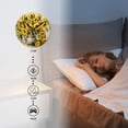 thumbnail image 4 of 14 Inch Wall Clock Battery Operated Silent Clock Decorative for Office, Kitchen, Outdoor, Living Room，Oil Painting of Sunflowers in a Beautiful Vase Picture, 4 of 4