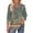 Green#02, variant on JTZGDY Floral Tops for Women Boho Printed Summer 3/4 Lenght Sleeve V Neck Graphic Tunic T-Shirts Loose Fit Dressy Casual Western Shirts with Smoked Cuff Sleeves Purple#02 L