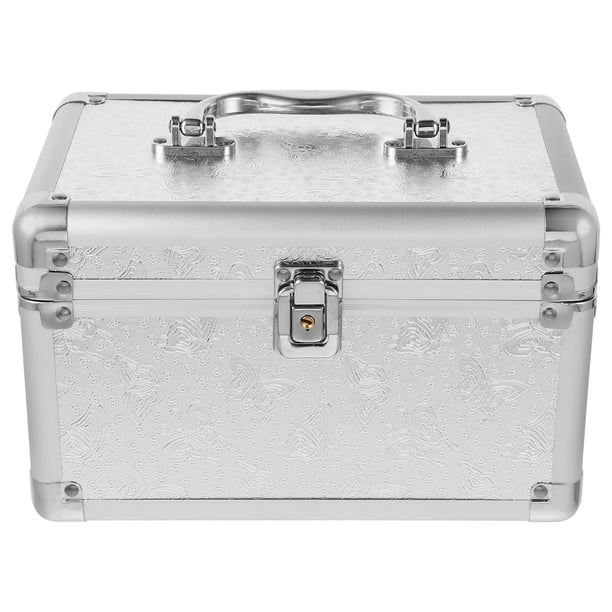 Caja de almacenamiento multifuncional shurdy mahjong box de aleación de aluminio kit de almacenamiento de almacenamiento para el hogar