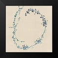thumbnail image 2 of Isabelle Z 15x15 Black Modern Framed Museum Art Print Titled - Indigo Vines II, 2 of 5