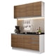 thumbnail image 1 of Cocina Integral Madesa Glamy Con Tarja 160 Cm Marron, 1 of 10