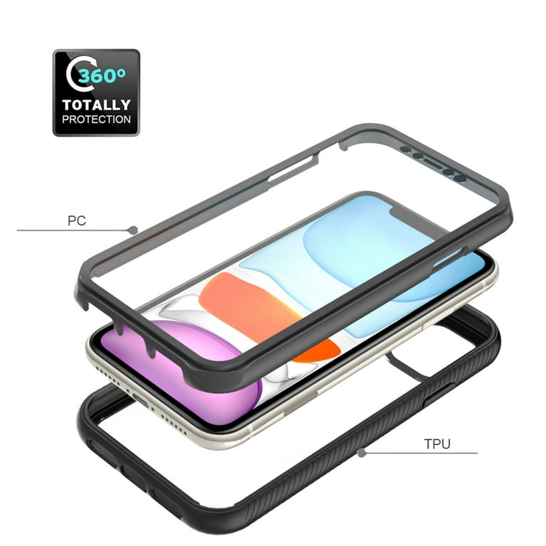 iPhone 11 Case with Built in Screen Protector,Dteck Full iPhone 11 Case with Built in Screen Protector,Dteck Full