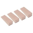 thumbnail image 4 of Door Stopper, Non Slip Slant Design Beech Wood Color Wooden Door Stopper  For Living Room, 4 of 8