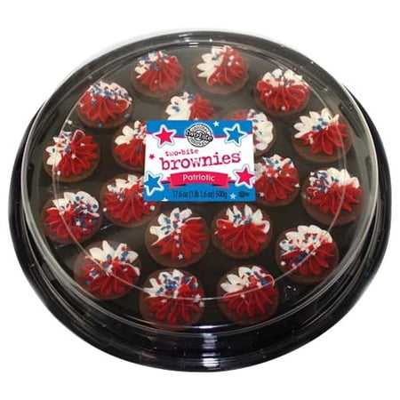 Two-Bite Patriotic Brownies, 19 count, 17.6 oz