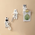 thumbnail image 5 of Cute Cartoon Animal-Shaped Hooks Can Be Bent Soft Rubber Non-Marking Sticky Hooks Waterproof Reusable Hooks, 5 of 5