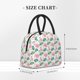thumbnail image 2 of Disketp Lotus Flower Bolsa Térmica para Almuerzo, Lonchera con Abertura Amplia y Gran Capacidad, Organizador Reutilizable para Mujeres, Hombres y Adultos, 2 of 6