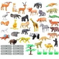 thumbnail image 6 of Misterolina Realistic Wild Plastic Mini Jungle Animals Figure Toys 53 Z7 For Childern, 6 of 7