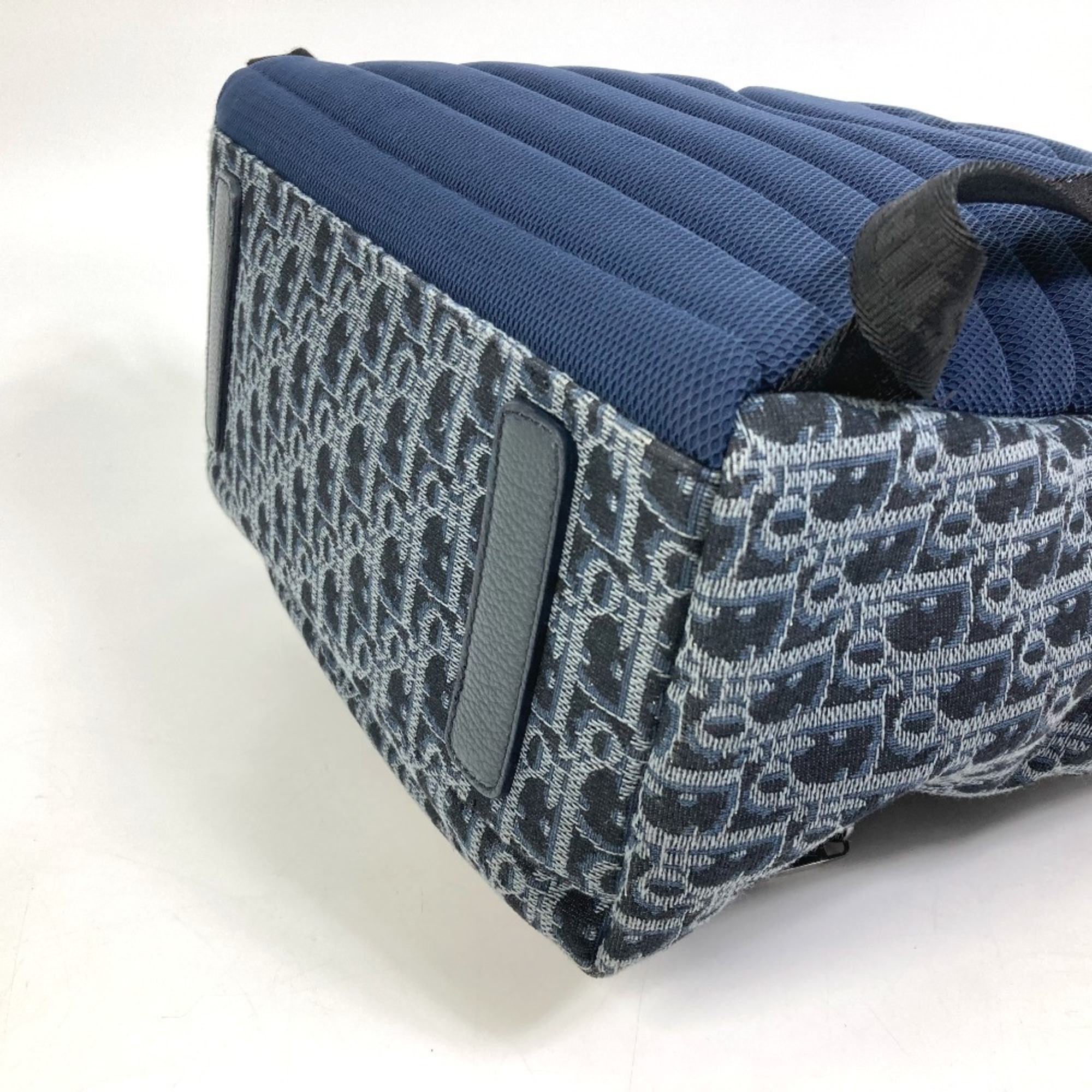 Pre-Owned Christian Dior Dior Trotter Oblique Backpack  display picture 3