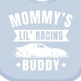 thumbnail image 4 of Inktastic Mommys Lil Racing Buddy Boys or Girls Baby Bib, 4 of 4