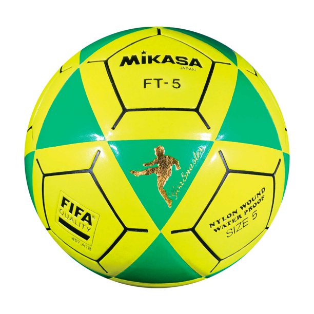 Mikasa FT5 Goal Master Soccer Ball Green/Yellow Size 5
