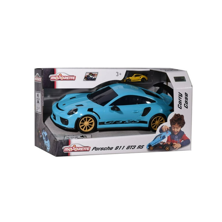 Majorette Porsche Police Carry Case Blue