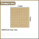 thumbnail image 2 of 100 hojas de papel pergamino desechable para freidora de aire, papel pergamino rectangular antiadherente para hornear, compatible con freidoras de aire Ninja Foodi y hornos tostadores., 2 of 8