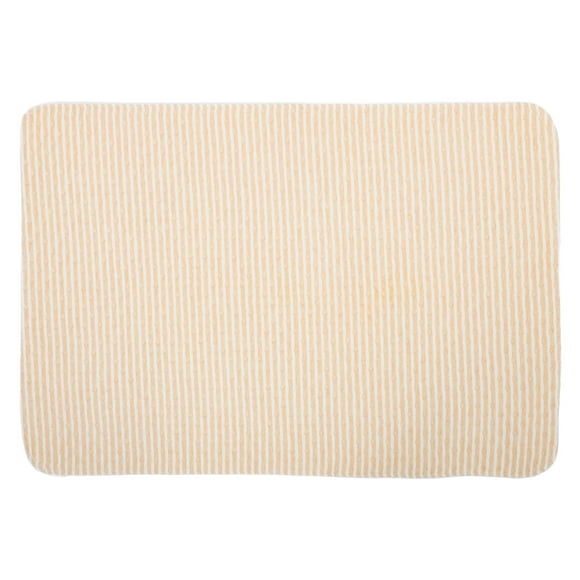 Protector de colchón impermeable para bebé, lavable, a rayas, reutilizable, 27,5 x 19,6 pulgadas, para enuresis, cambiador, funda de colchón para bebés, niños, mujeres, niños y adultos