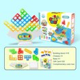thumbnail image 4 of Juego de torre de juguete de equilibrio, habilidades motoras finas que fomentan la capacidad cognitiva para niños y niñas, 4 of 9