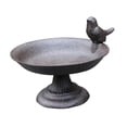 thumbnail image 4 of Comedero para pájaros, cuenco de agua para pájaros, comedero para pájaros de hierro fundido, baños para pájaros, alimentación para patio trasero,, 4 of 7