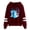 Red, variant on Blox fruits Pocketless hooded sweatshirt with trendy patterns, long sleeved hooded sweatshirt