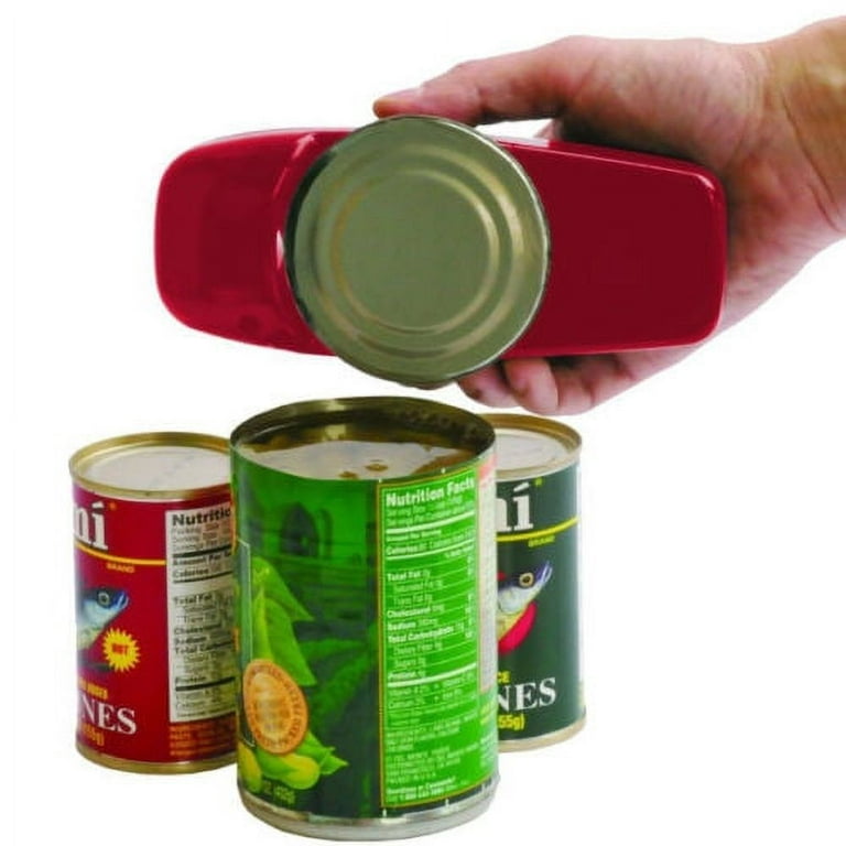 One Touch Hands Free Automatic Can Opener- Red, Kitchen Accessories:  Maxi-Aids, Inc.