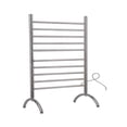 thumbnail image 1 of Amba Solo 33 Inch Freestanding Plug In Corded Heated Towel Warmer Rack, Brushed, 1 of 2