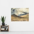 thumbnail image 2 of Huet Mountains Of Auvergne Painting Extra Large XL Wall Art Poster Print, 2 of 3