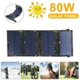 thumbnail image 6 of JahyShow 80W USB Solar Panel Folding Power Bank Outdoor Camping Hiking Phone Charger US, 6 of 10