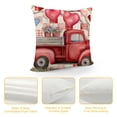 thumbnail image 4 of Nawypu Buffalo Plaid Valentines Day Pillow Covers Valentines Day Decor for Home Polka dot Red Love Heart Truck Valentine Pillows Decorative Throw Pillows Valentines Day Decorations Beige, 4 of 5