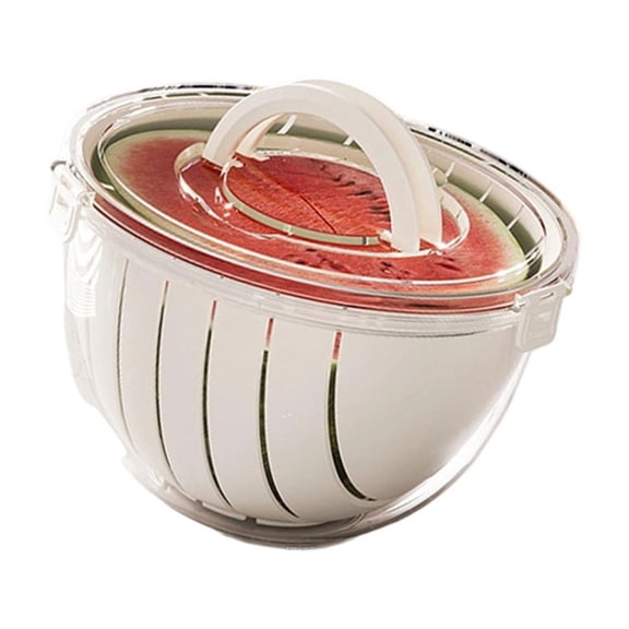 Modern Watermelon Divider Basket Plastic Produce Strainer For Home Use