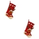 thumbnail image 3 of Billuyoard Colgante de calcetín de Navidad Calcetín Dulce Snack Colgando Bolsa de regalo Fiesta Año nuevo Adorno Familia Chimenea Árbol Estilo Estilo de animales 2piezas Billuyoard CBP162478, 3 of 5