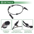 thumbnail image 4 of Sensor de velocidad de rueda ABS Sensor del sistema de frenos antibloqueo No.0265004736/34526871065/34526895659 para BMW X4 2019-2022 1 Pc Izquierda trasera Derecha trasera, 4 of 7
