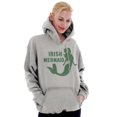 thumbnail image 4 of St Patrick's Day Irish Mermaid Hoodie Sweatshirt Women Brisco Brands S, 4 of 5