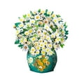 thumbnail image 1 of Party Greeting Card Multi Flower Optional 3D Three Handmade Paper Carving Mother's Day Vase Card: Use Exquisite Beauty To Convey Deep Feelings In The Heart Dedicated To The Favorite Mother, 1 of 7
