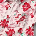 thumbnail image 5 of ATOGUTA Kids Undershirts Boys Short Sleeve Button Down Hawaiian Shirt Beach Tropical Summer Casual Shirts for Kids Red, 2-15 Years, 5 of 5