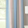 thumbnail image 5 of Ombre Rod Pocket Window Curtain Panel - 50x84 - Rose Quartz/Serenity, 5 of 5