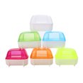 thumbnail image 2 of Visland Hamster Bathtub, Plastic Bathroom Container for Small Pets Animal Chinchilla Golden Bears Black Bear Hamsters Gerbil Mouse, 2 of 5