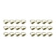 thumbnail image 1 of Advancent 12 Pieces Home Restaurant Leaf Shaped Ring Portable Ceremony Rhinestone Napkins Napkin Decoration Ornament Banquet Oro 2piezas, 1 of 6